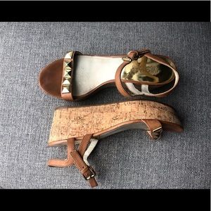 Michael Kors studded platform shoes